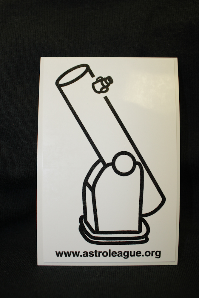 AL Telescope cling-on decal - Dobsonian AL Telescope cling-on decal - Dobsonian